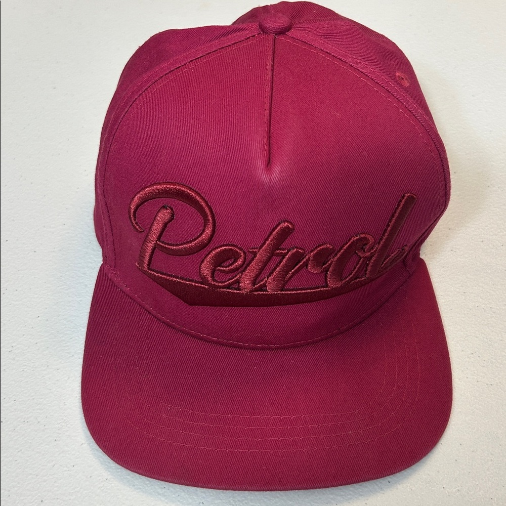 Petrol‎ Burgundy  Retro Baseball Cap